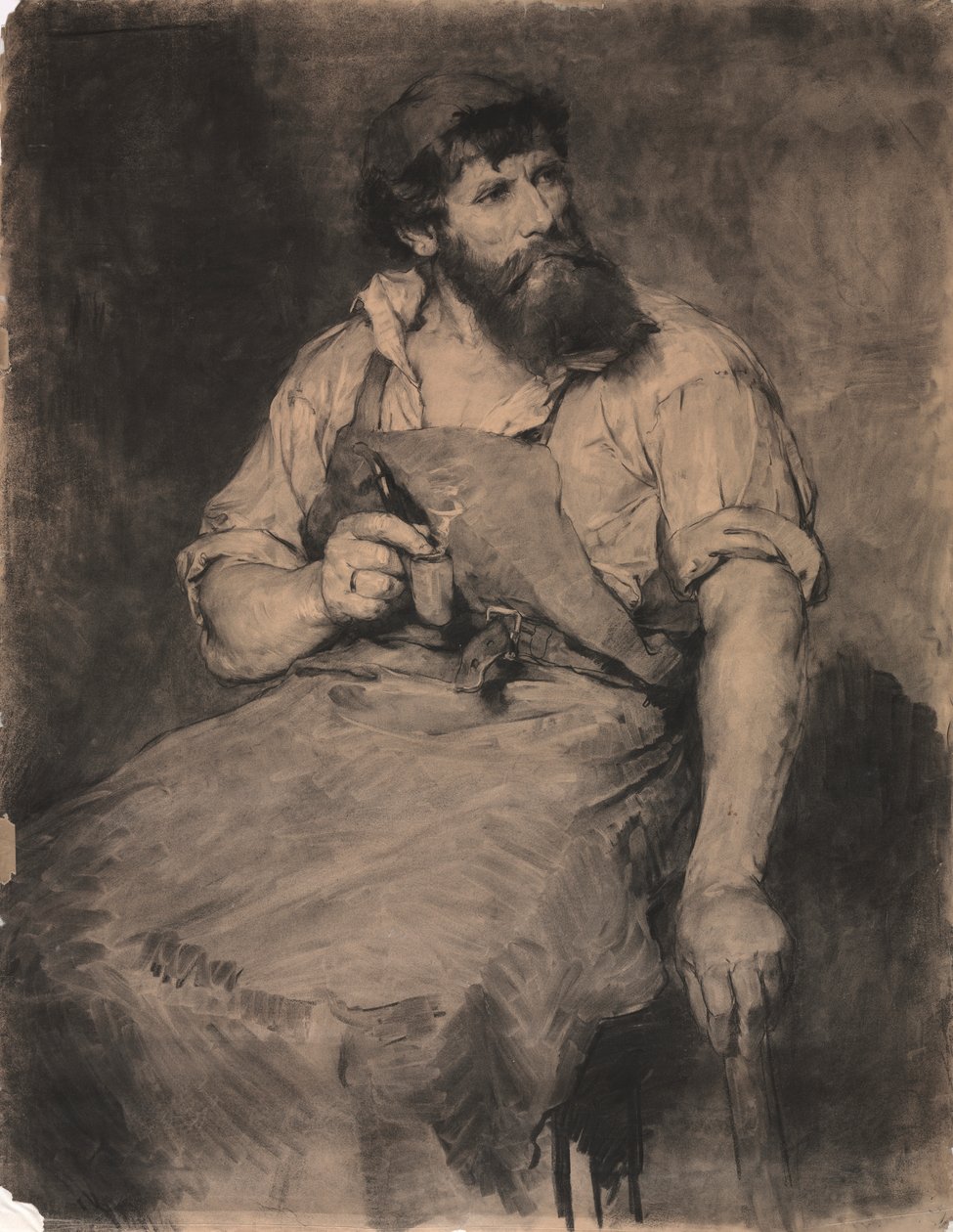 Forge, étude pour "Das Gericht" - Samuel H. Crone