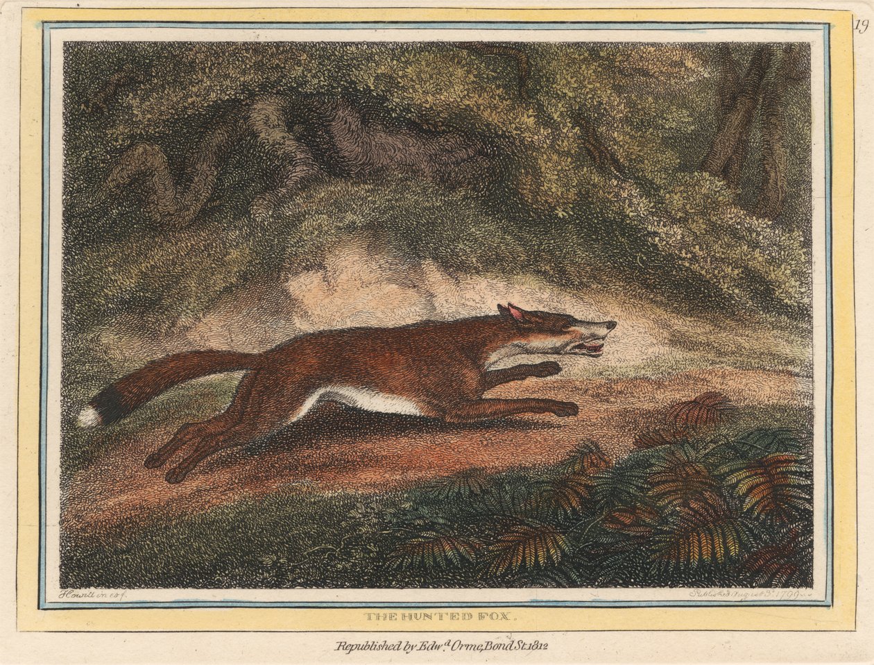 Le renard chassé - Samuel Howitt