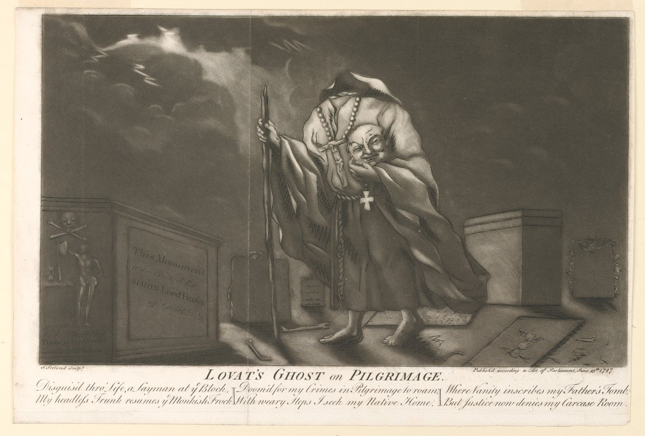 Le fantôme de Lovat en pèlerinage - Samuel Ireland