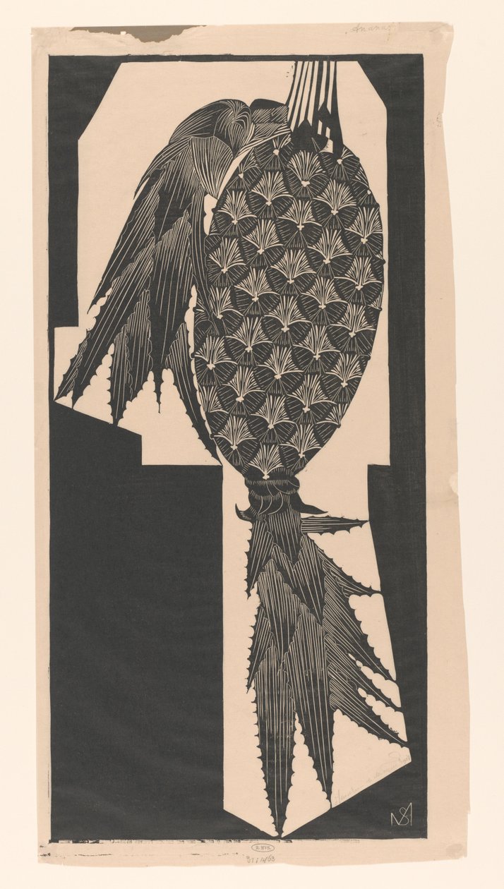 Ananas - Samuel Jessurun de Mesquita (signed by artist)
