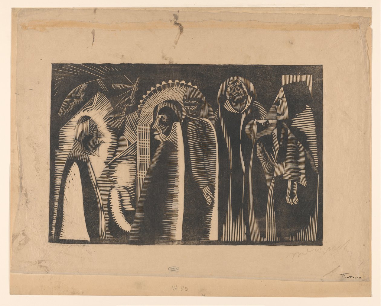 Fantaisie - Samuel Jessurun de Mesquita (signed by artist)