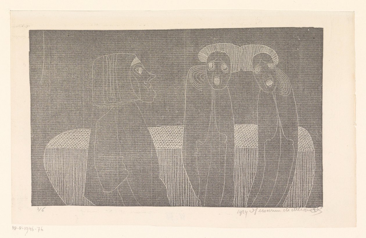 Jumeaux siamois - Samuel Jessurun de Mesquita (signed by artist)