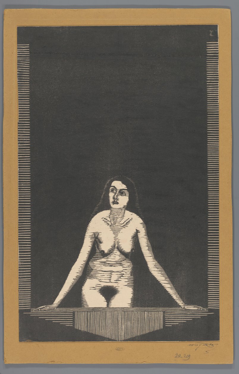 Nu féminin près de la fenêtre - Samuel Jessurun de Mesquita (signed by artist)
