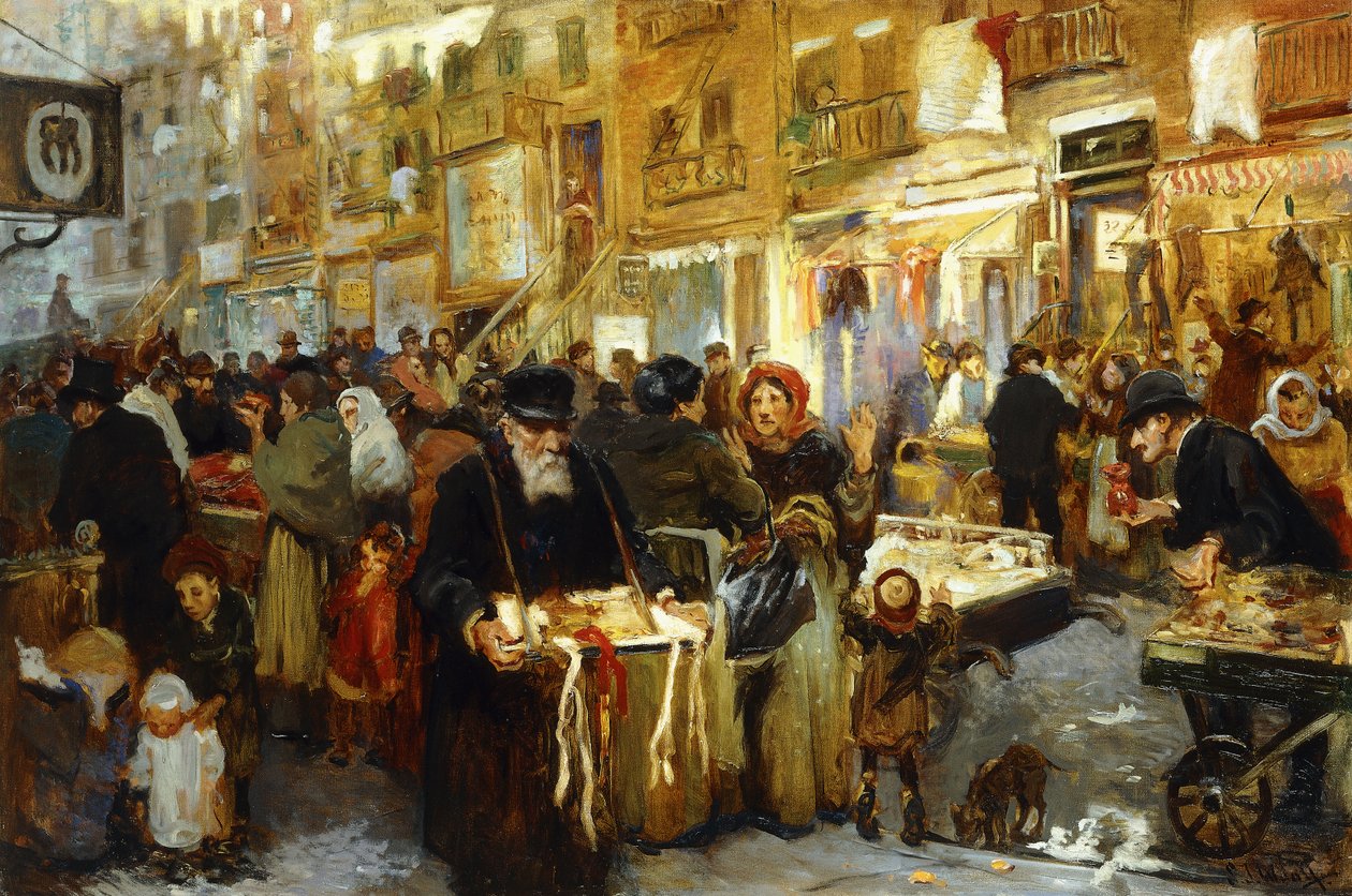Le Lower East Side, c.1914 - Samuel Johnson Woolf