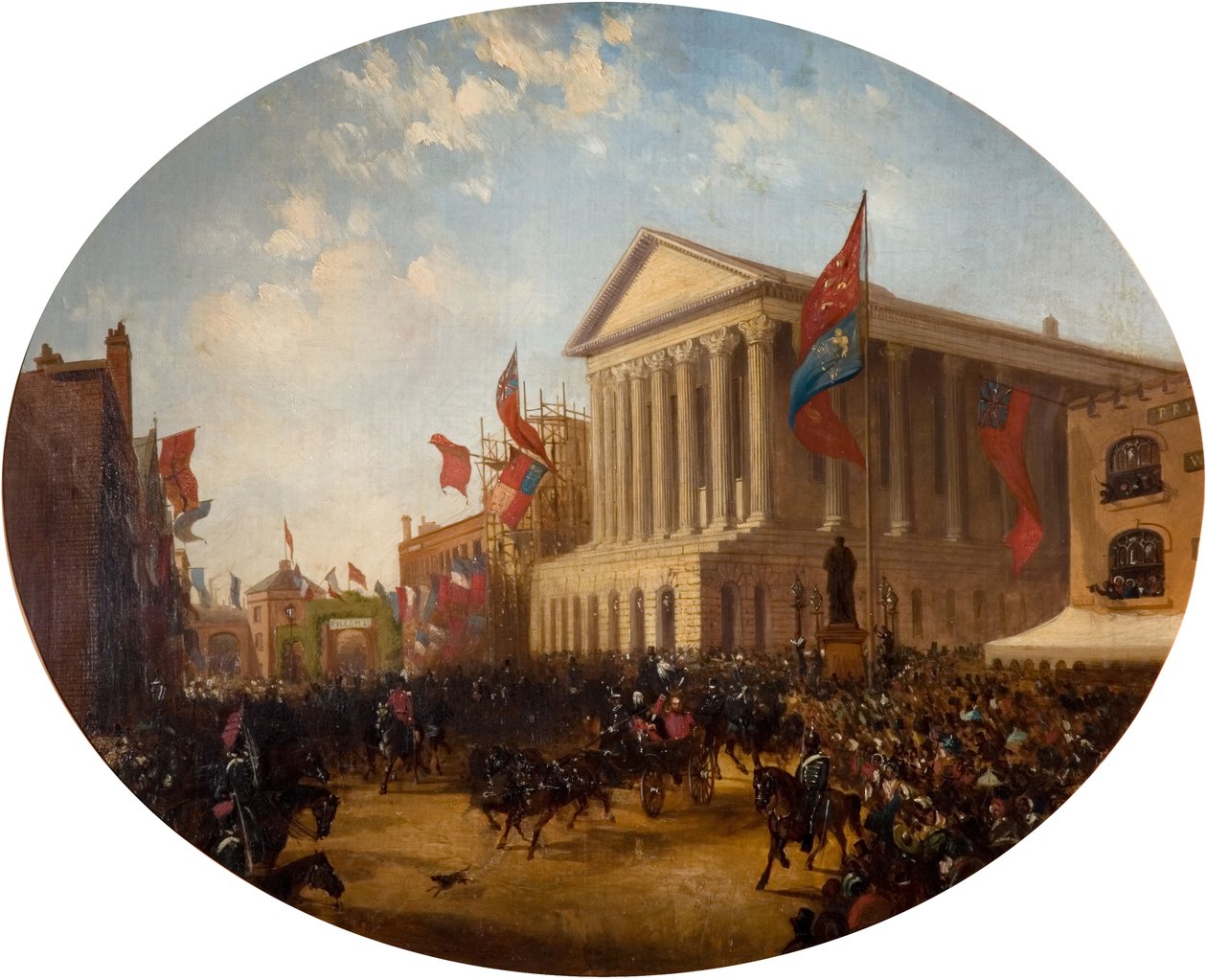 Le duc de Cambridge quittant l