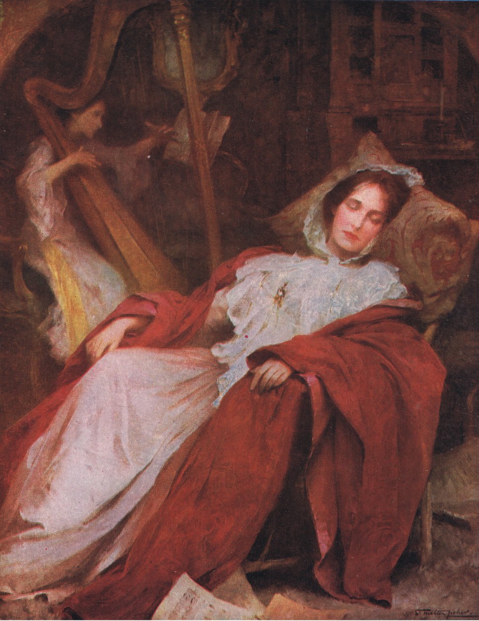 Rêves, Bibbys Annual - Samuel Melton (after) Fisher