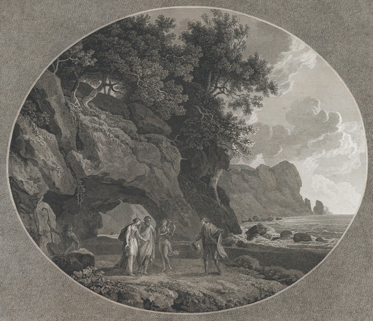 La Tempête, Acte I: Ferdinand et Miranda, 1788 - Samuel Middiman