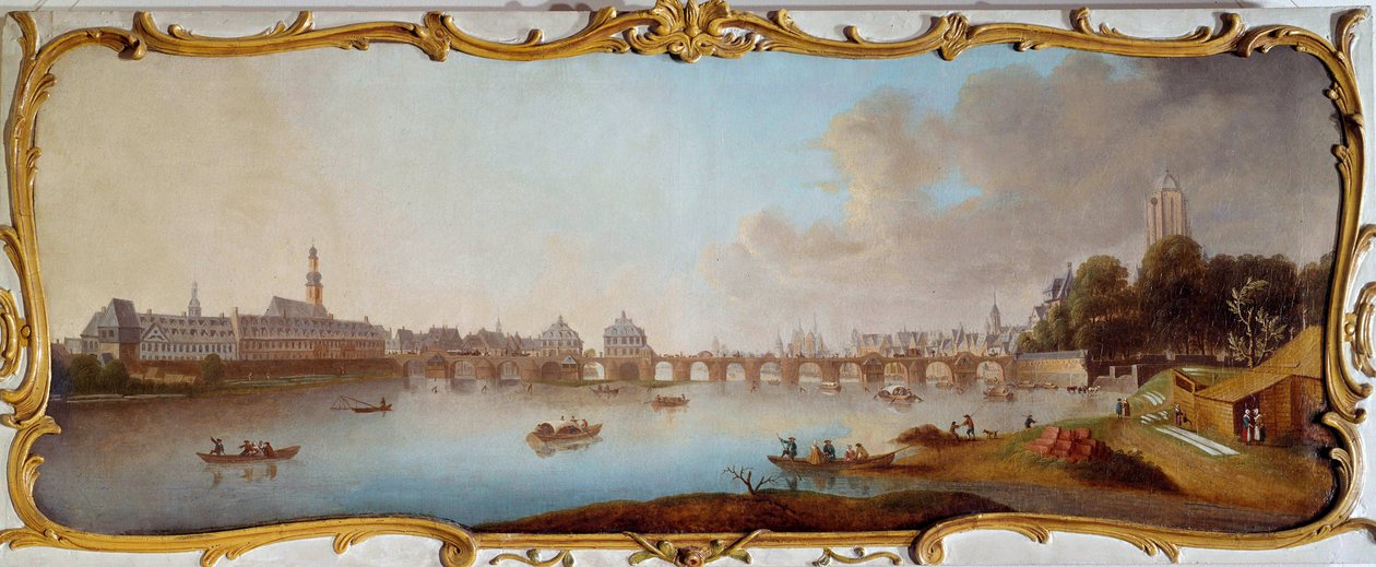 Vue de la ville de Francfort - Samuel Mund