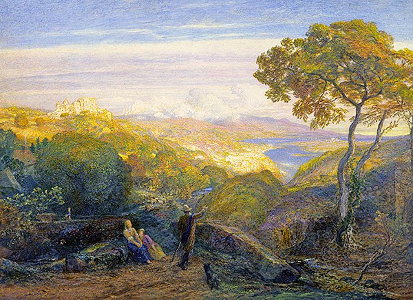 Paysage - Samuel Palmer