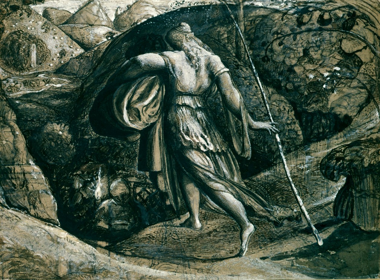 Ruth revenue du glanage par Samuel Palmer - Samuel Palmer
