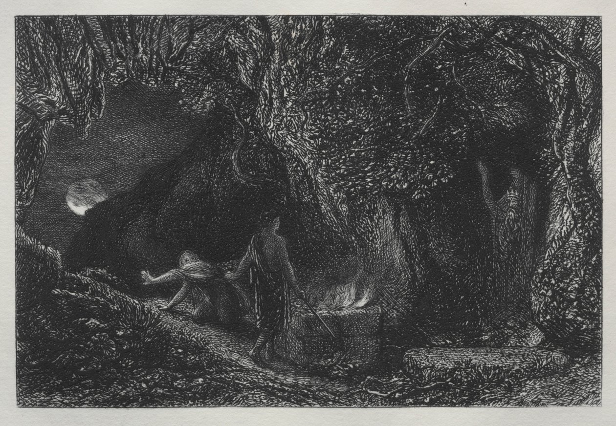 Le Sépulcre, 1883 - Samuel Palmer