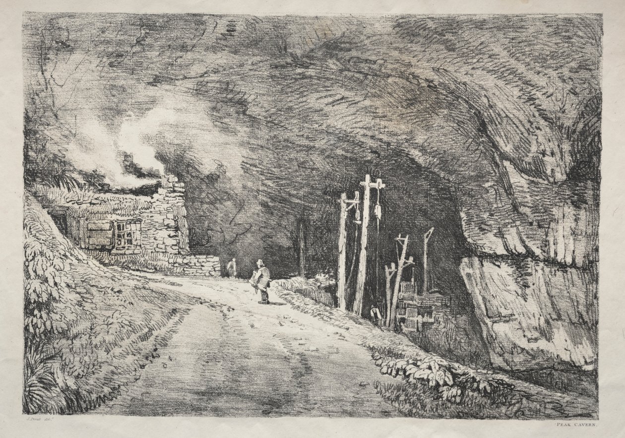 Une série de bâtiments anciens et de cottages ruraux dans le nord de l