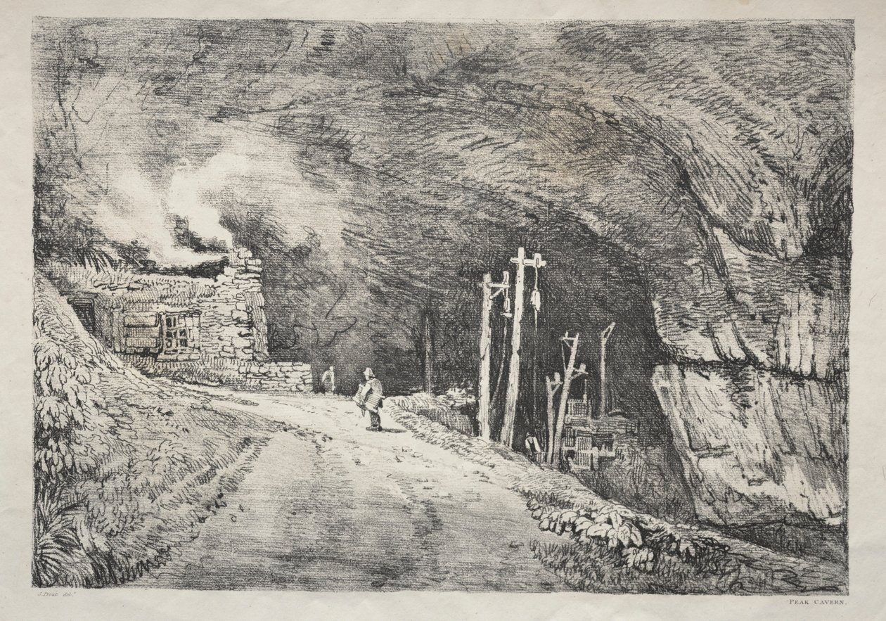 Une série de bâtiments anciens et de cottages ruraux dans le nord de l