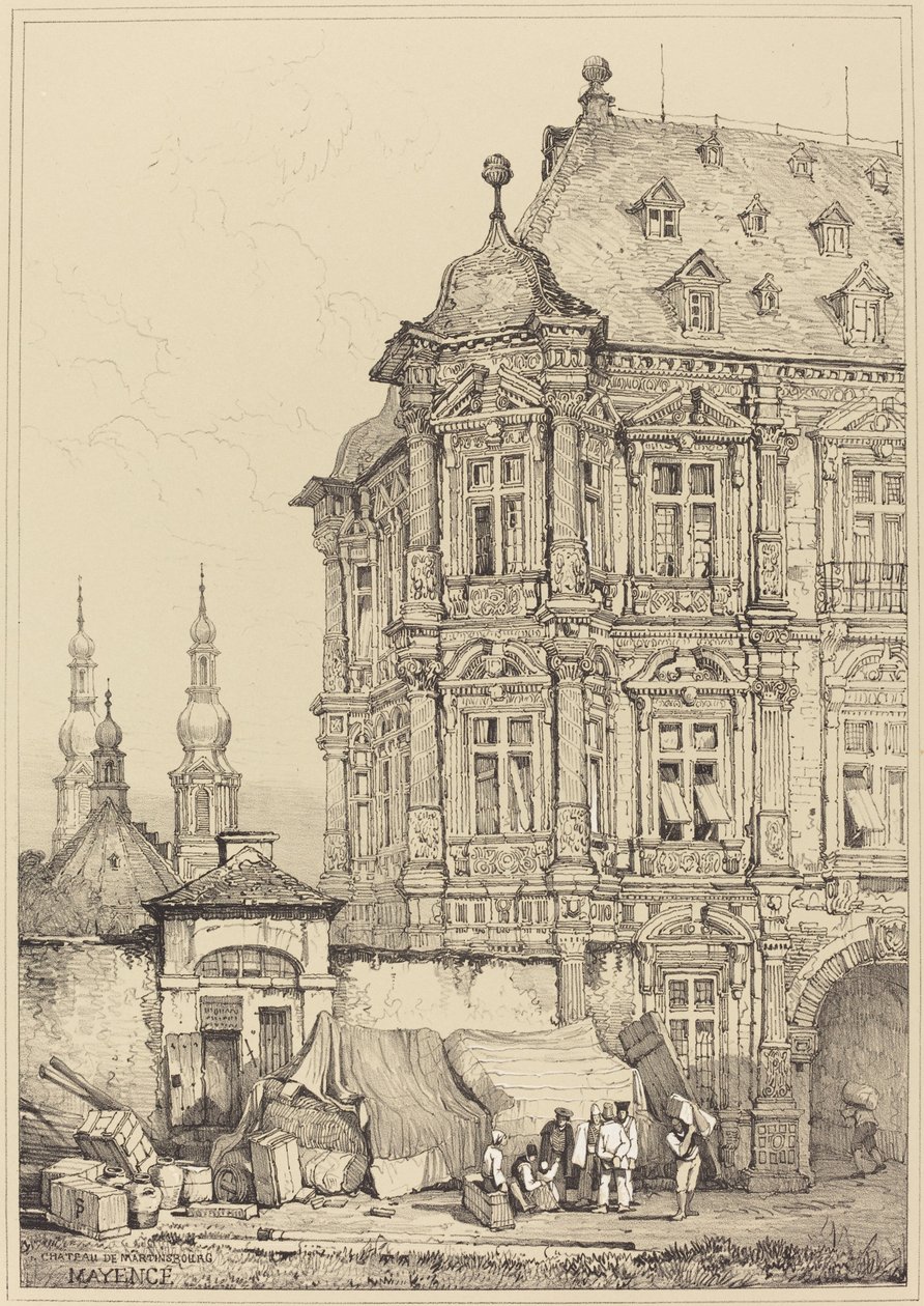 Château de Martinsbourg, Mayence - Samuel Prout