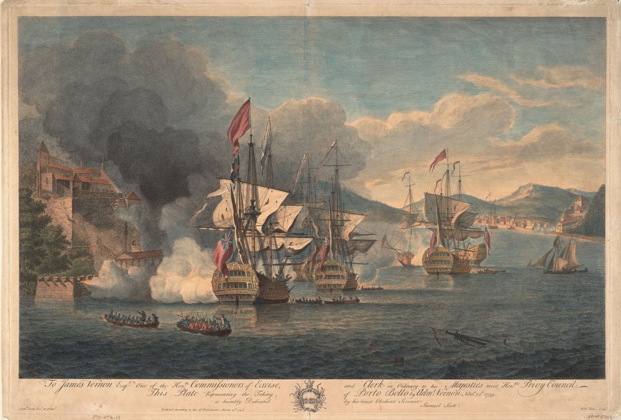 Capture de Porto Bello par l