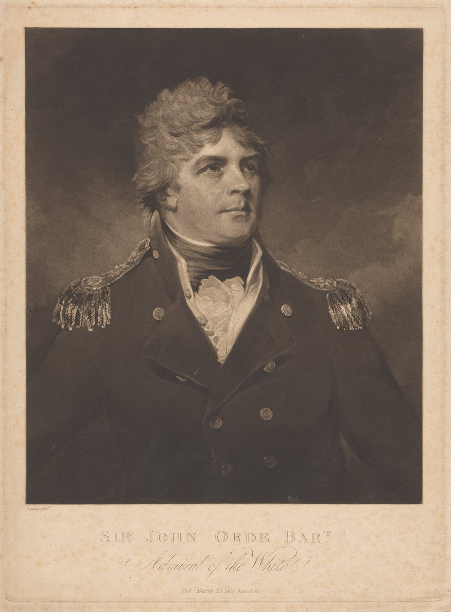 Sir John Orde - Samuel William Reynolds