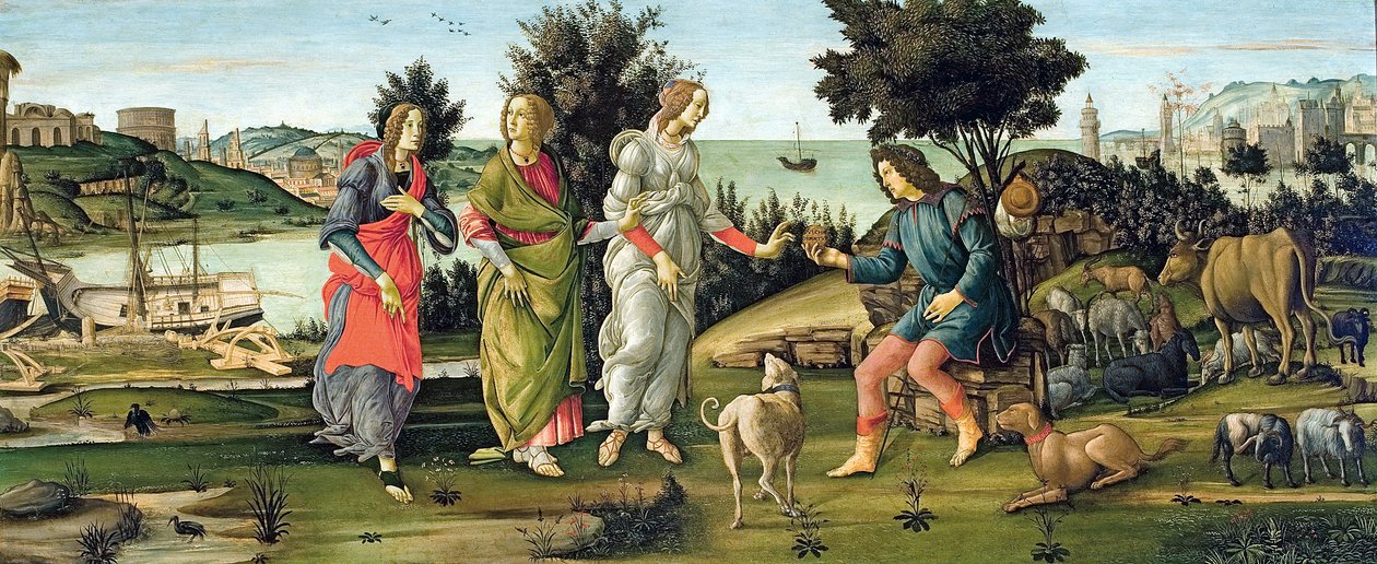 Le Jugement de Paris - Sandro Botticelli