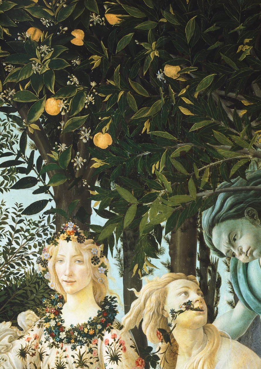 Flore, Zéphyr et Cloris, (détail) de L