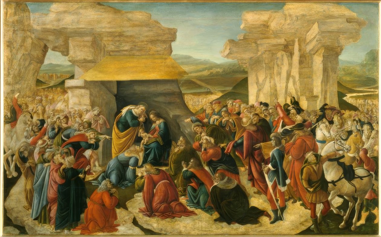 Adoration des Rois - Sandro Botticelli