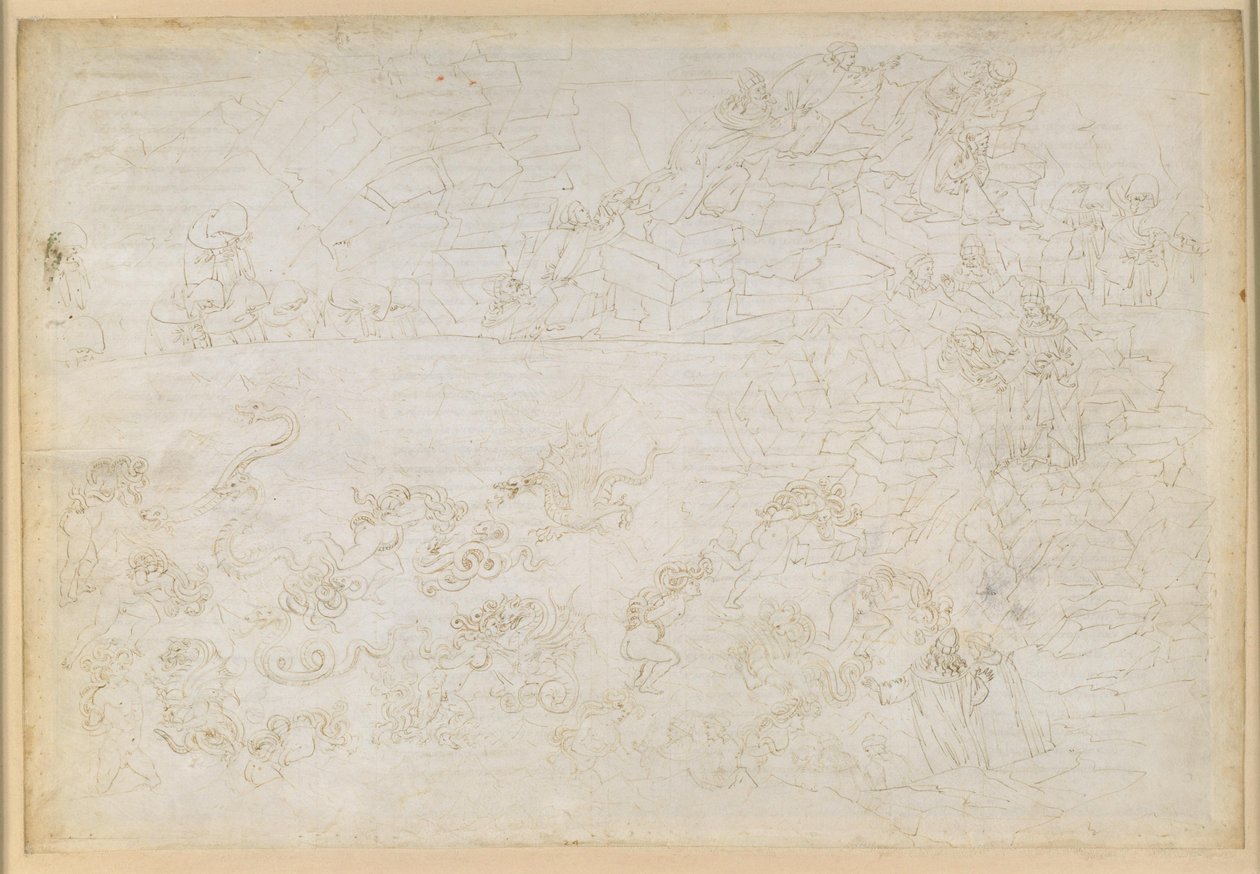 La Divine Comédie, Enfer XXIV. Virgile et Dante dans le huitième cercle de l