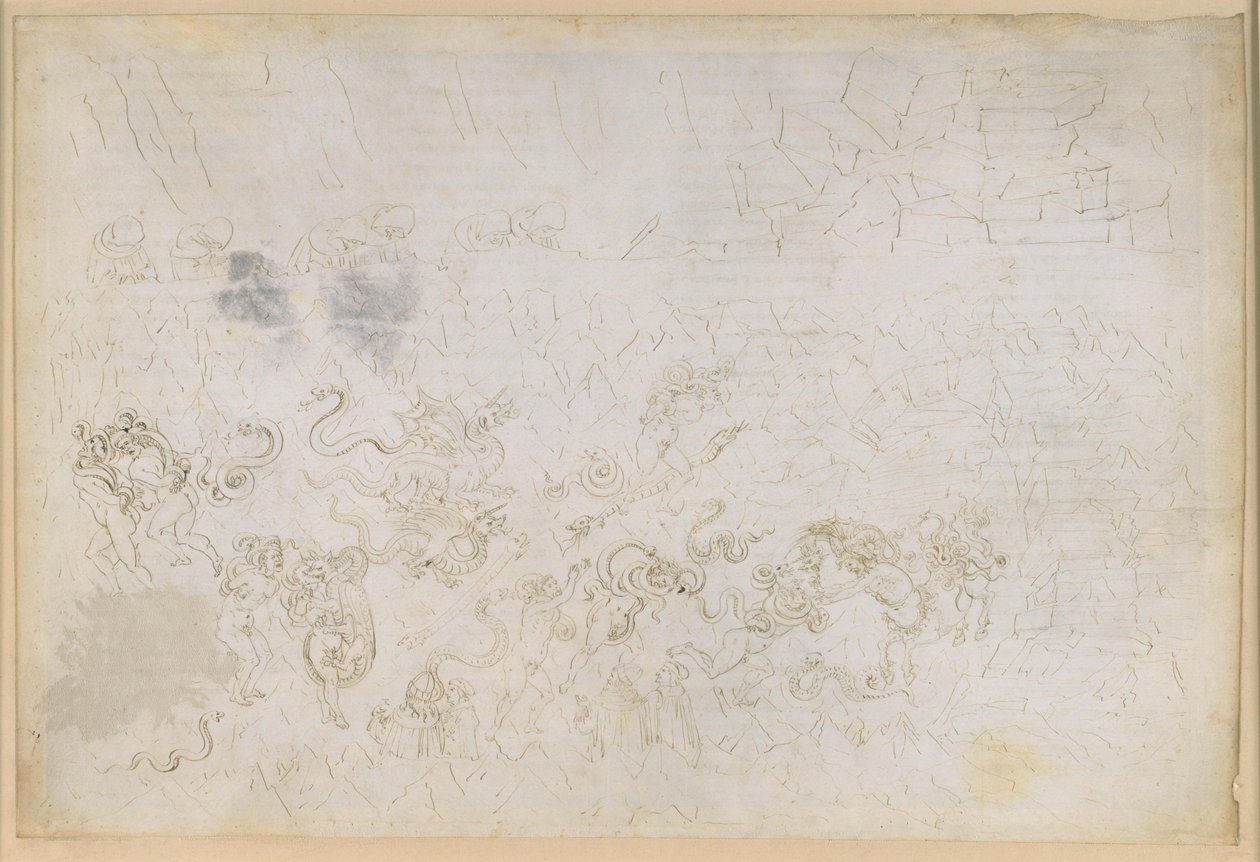 La Divine Comédie, Enfer XXV. Virgile et Dante dans le huitième cercle de l