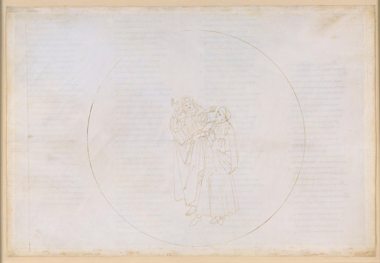 La Divine Comédie, Paradis XII. Quatrième sphère planétaire (ciel du Soleil) : le franciscain Bonaventure loue la vie et l