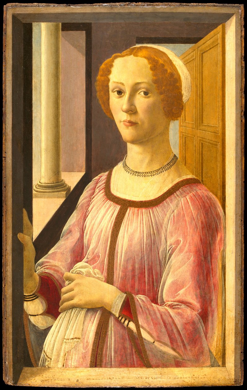 Portrait de Smeralda Bandinelli - Sandro Botticelli