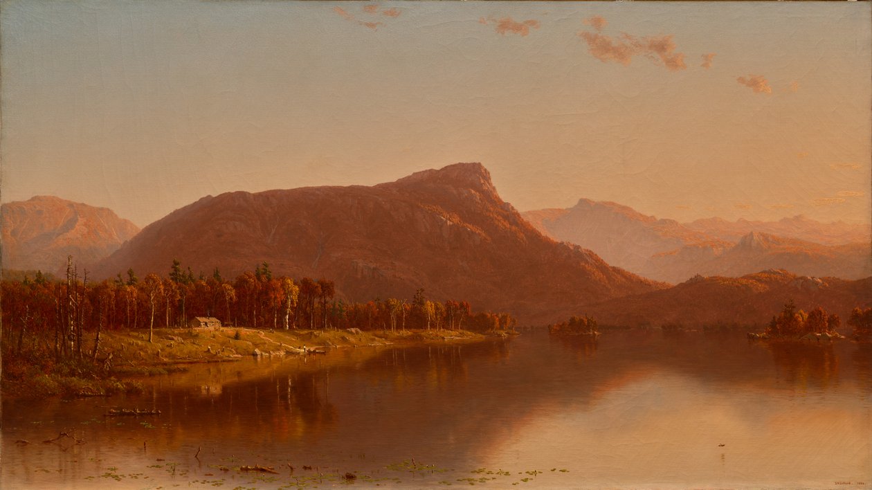 Une maison dans la nature sauvage - Sanford Robinson Gifford