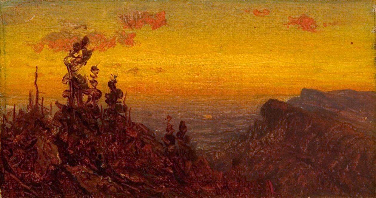 Depuis les montagnes Shawangunk, 1823-1880. - Sanford Robinson Gifford