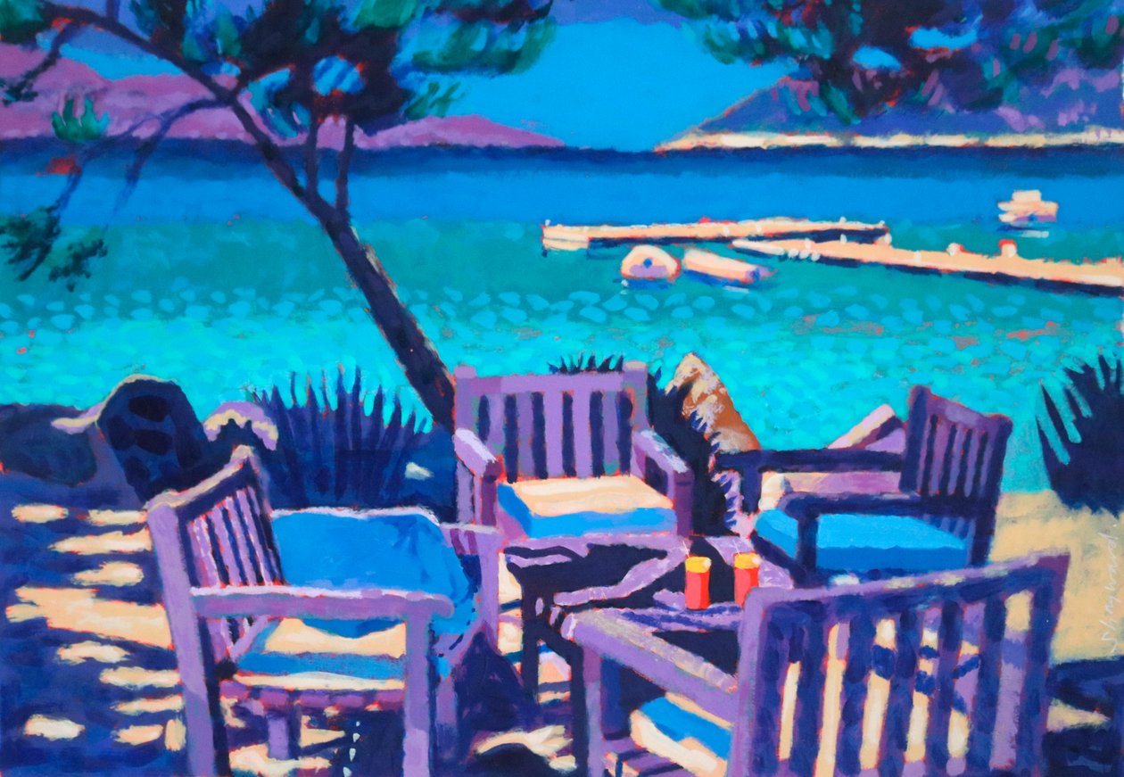 La Mer # 3, 2023 (acrylique sur panneau) - Sara Hayward
