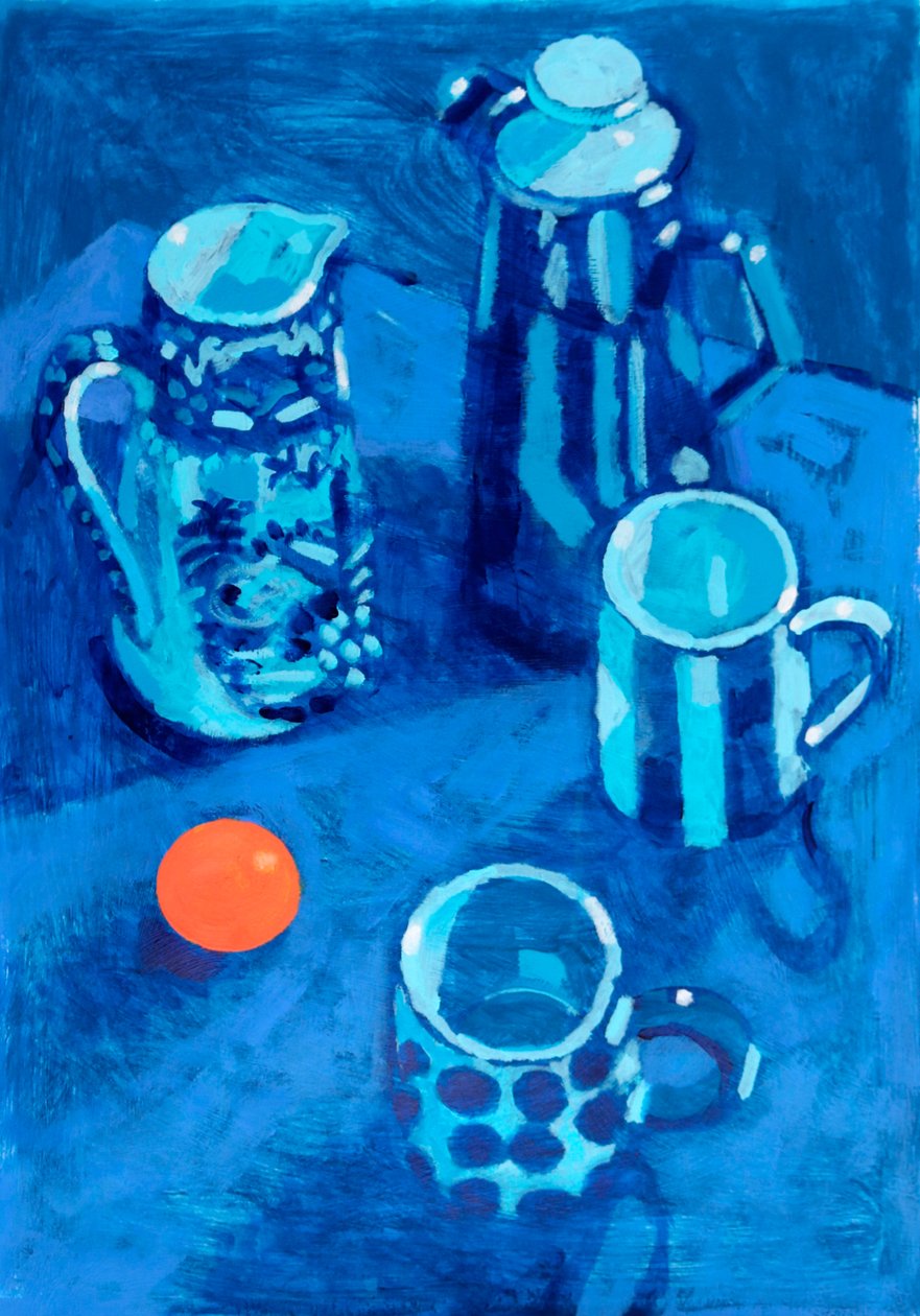 Nature morte n°44, 2025 (acrylique sur panneau) - Sara Hayward