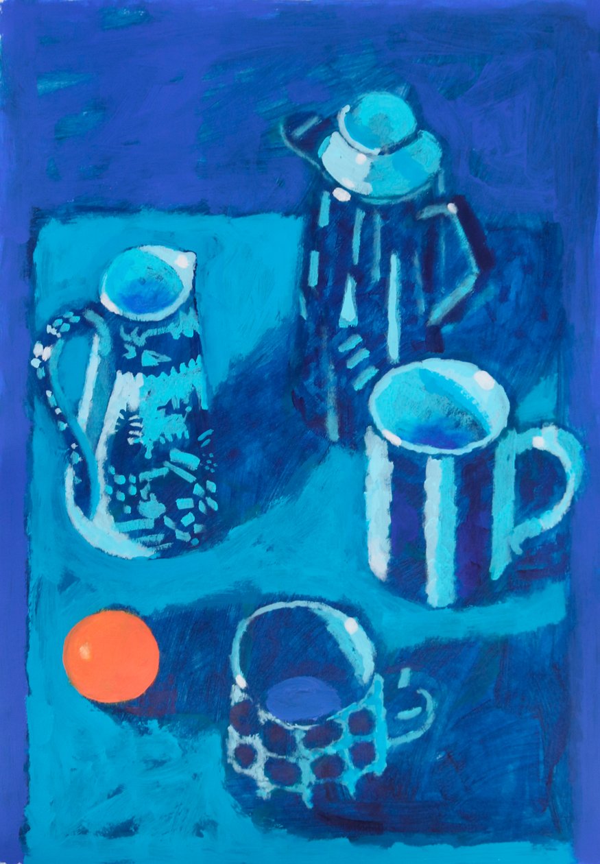 Nature morte n° 45, 2025 (acrylique sur panneau) - Sara Hayward