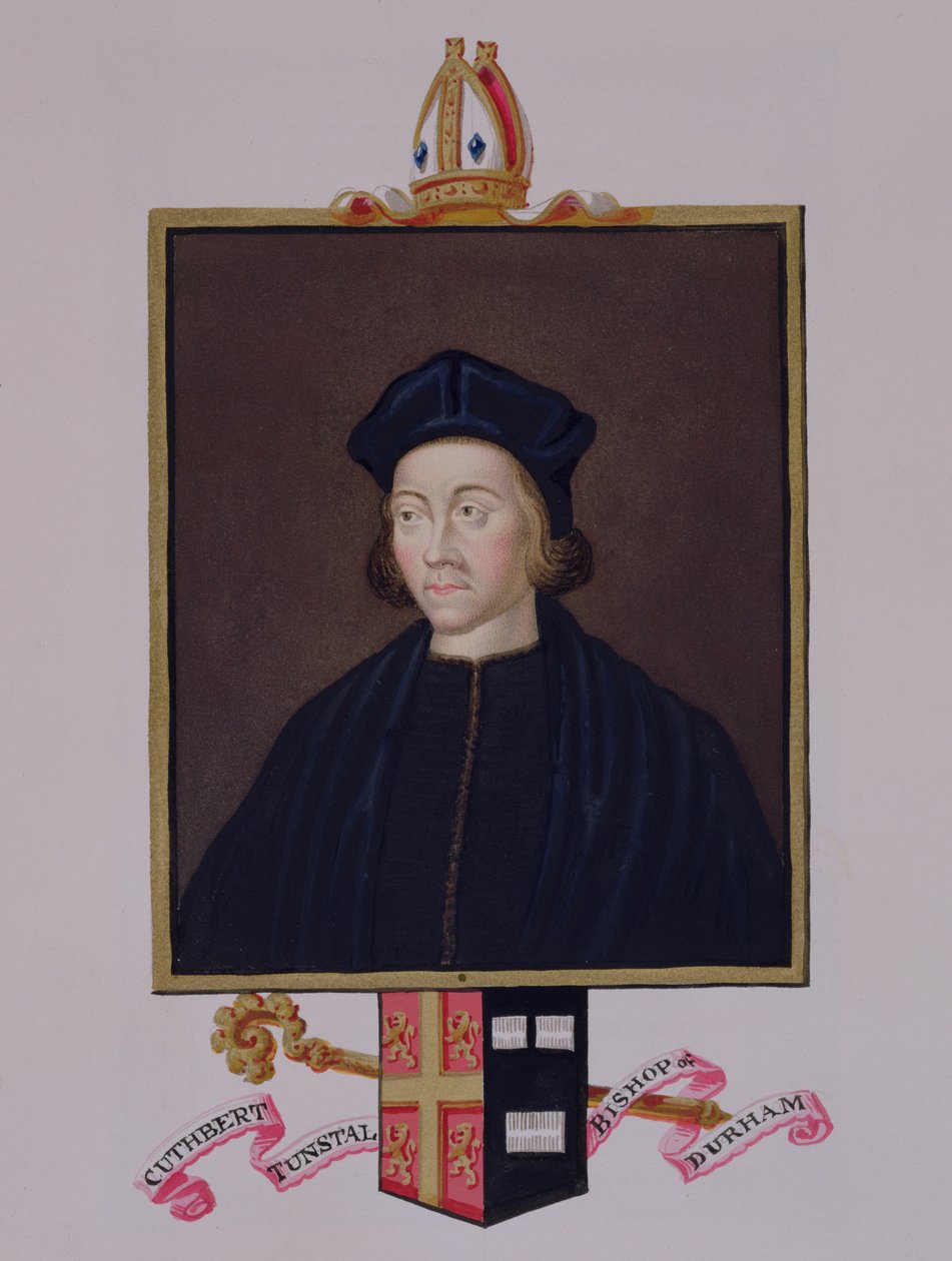 Portrait de Cuthbert Tunstall (1474-1559) évêque de Durham de 