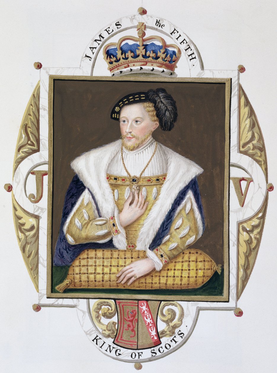 Portrait de Jacques V (1512-42) roi d