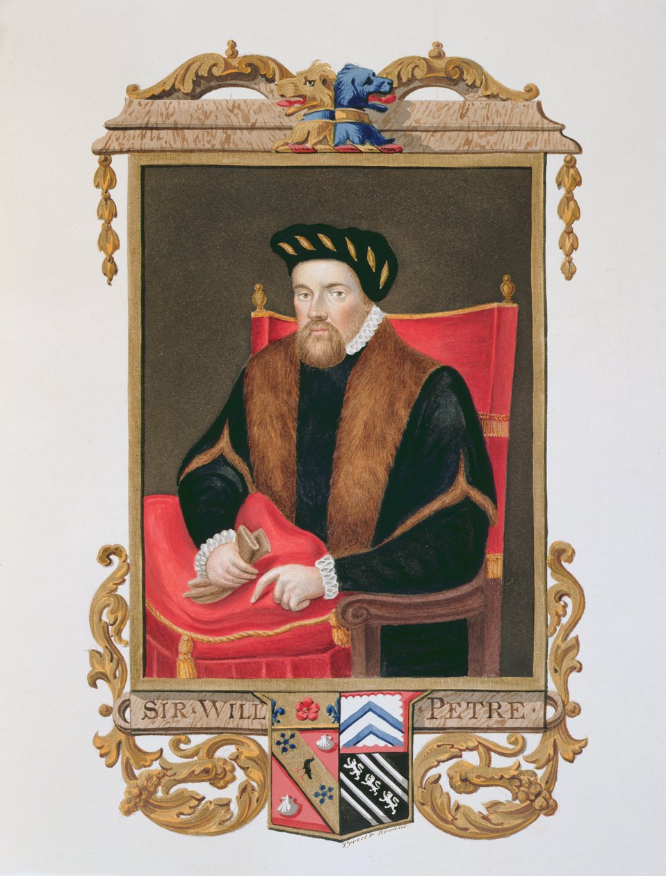 Portrait de Sir William Petre (vers 1505-72) des 