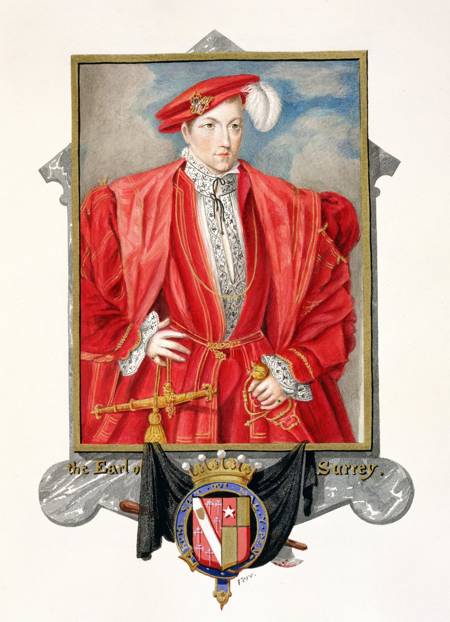 Portrait de Henry Howard (c.1517-47) Comte de Surrey de 