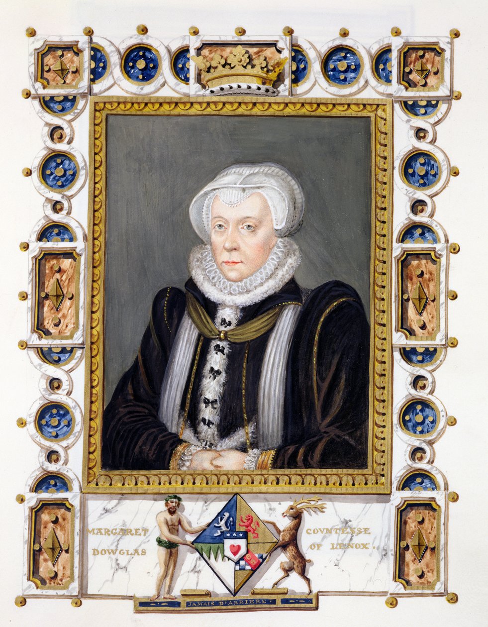Portrait de Margaret Douglas (1515-78) Comtesse de Lennox de 