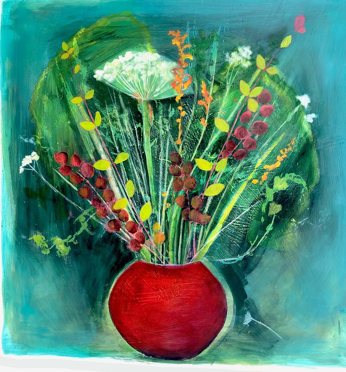 Vase marron, 2022 - Sarah Thompson-Engels