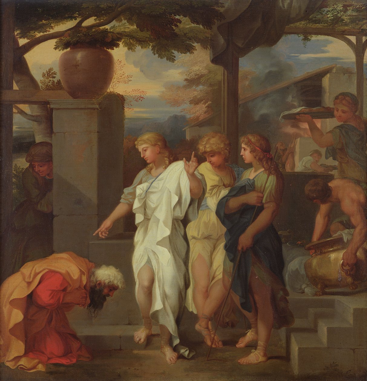 Abraham et les trois anges - Sébastien Bourdon