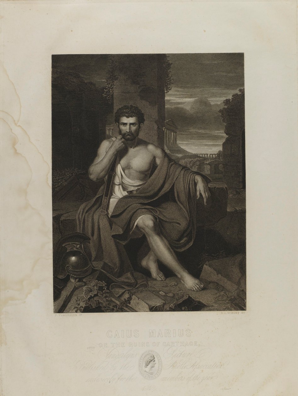 Caius Marius sur les ruines de Carthage - Schoff, Stephen Alonzo