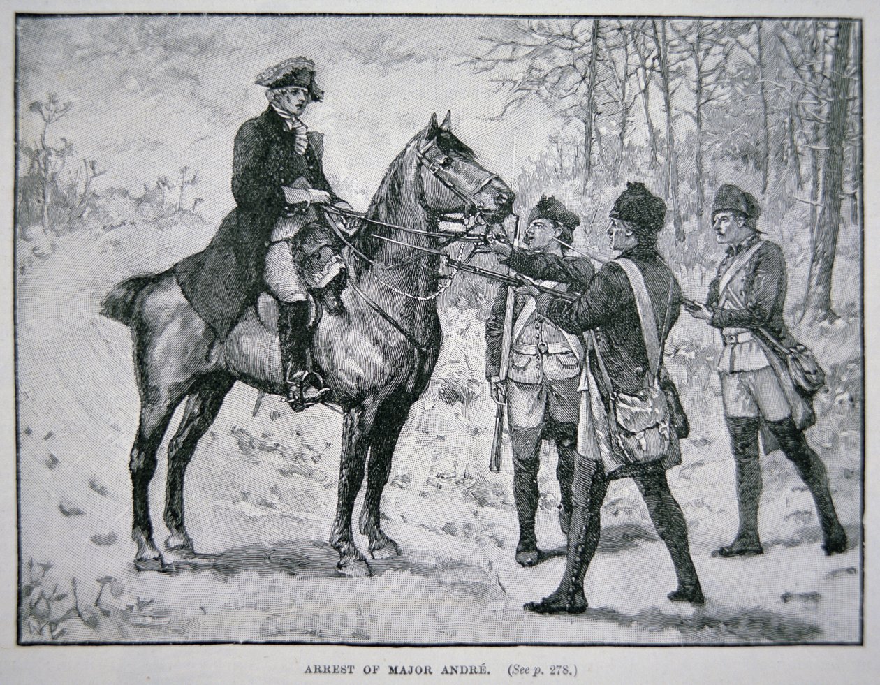 La capture du major John Andre - School American