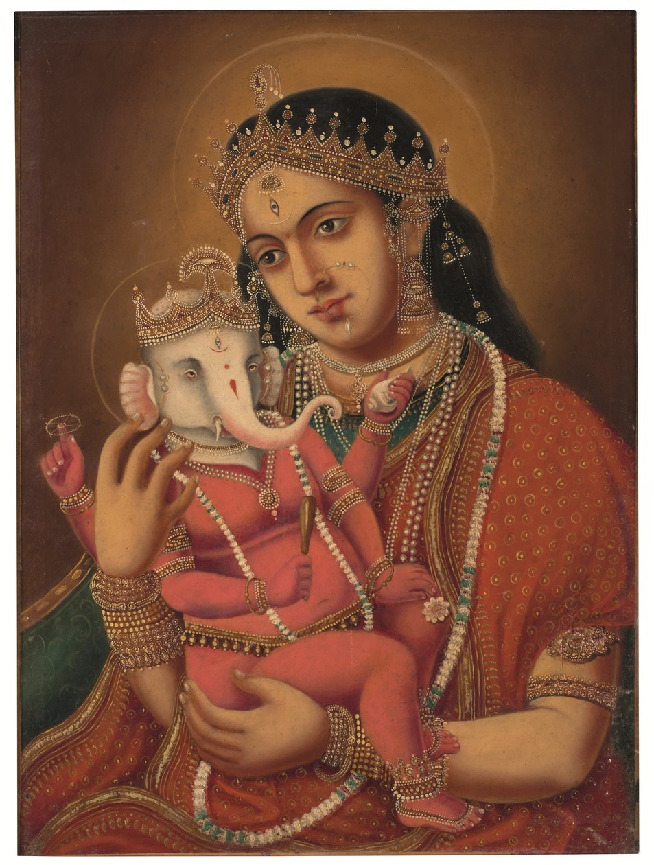 Sans titre (Ganesh Janani), c. fin du 19ème siècle - School Bengali