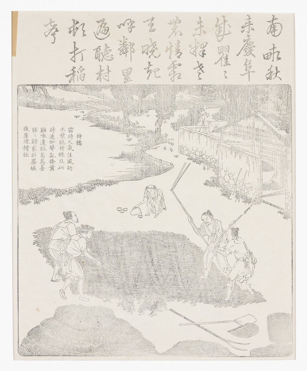 Battre le riz - School Chinese