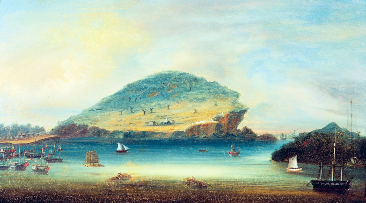 Takow, Formose (Taiwan) (huile sur toile) - School Chinese
