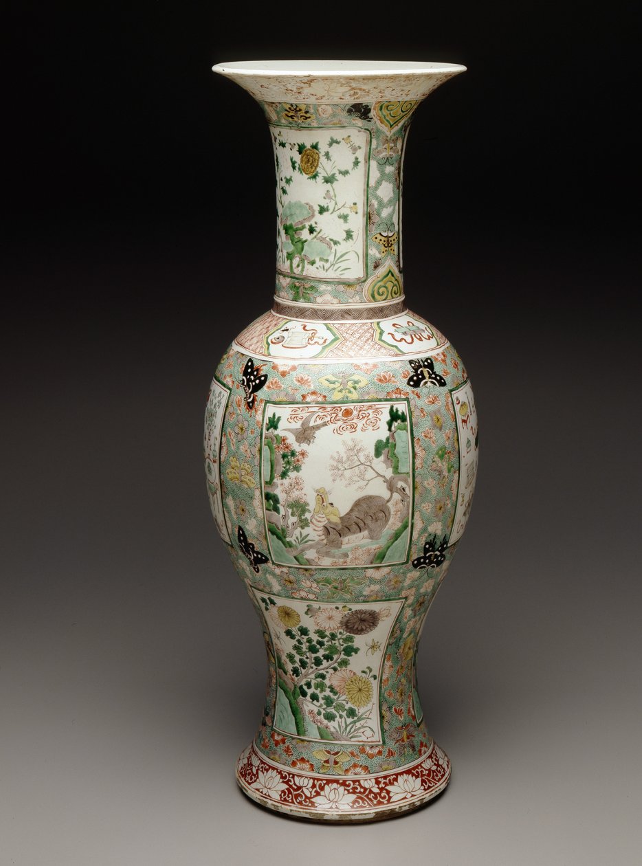 Vase, vers 1700 - School Chinese