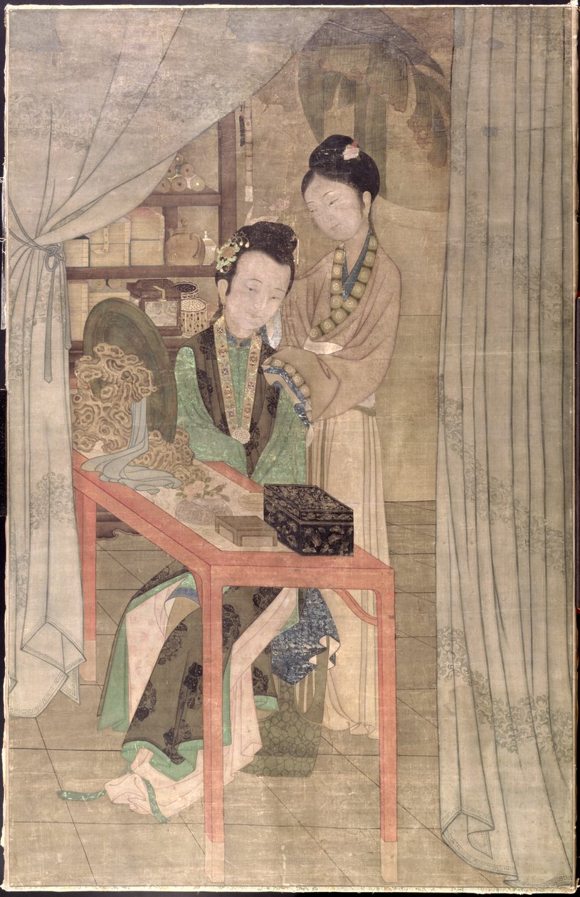 Femme à sa toilette - School Chinese