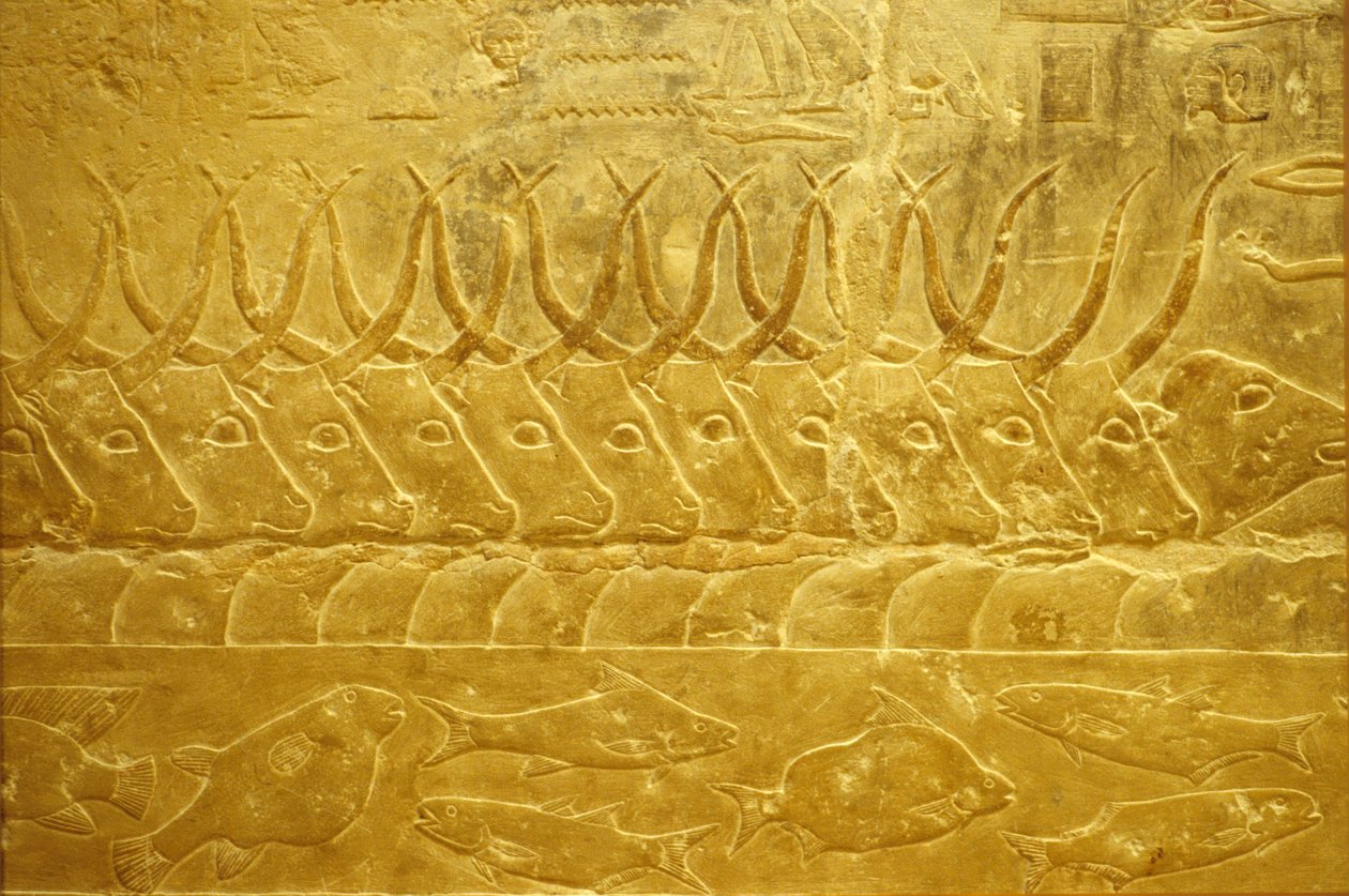 Égypte ancienne, Sculpture/peinture murale, Mastaba/Tombeau d