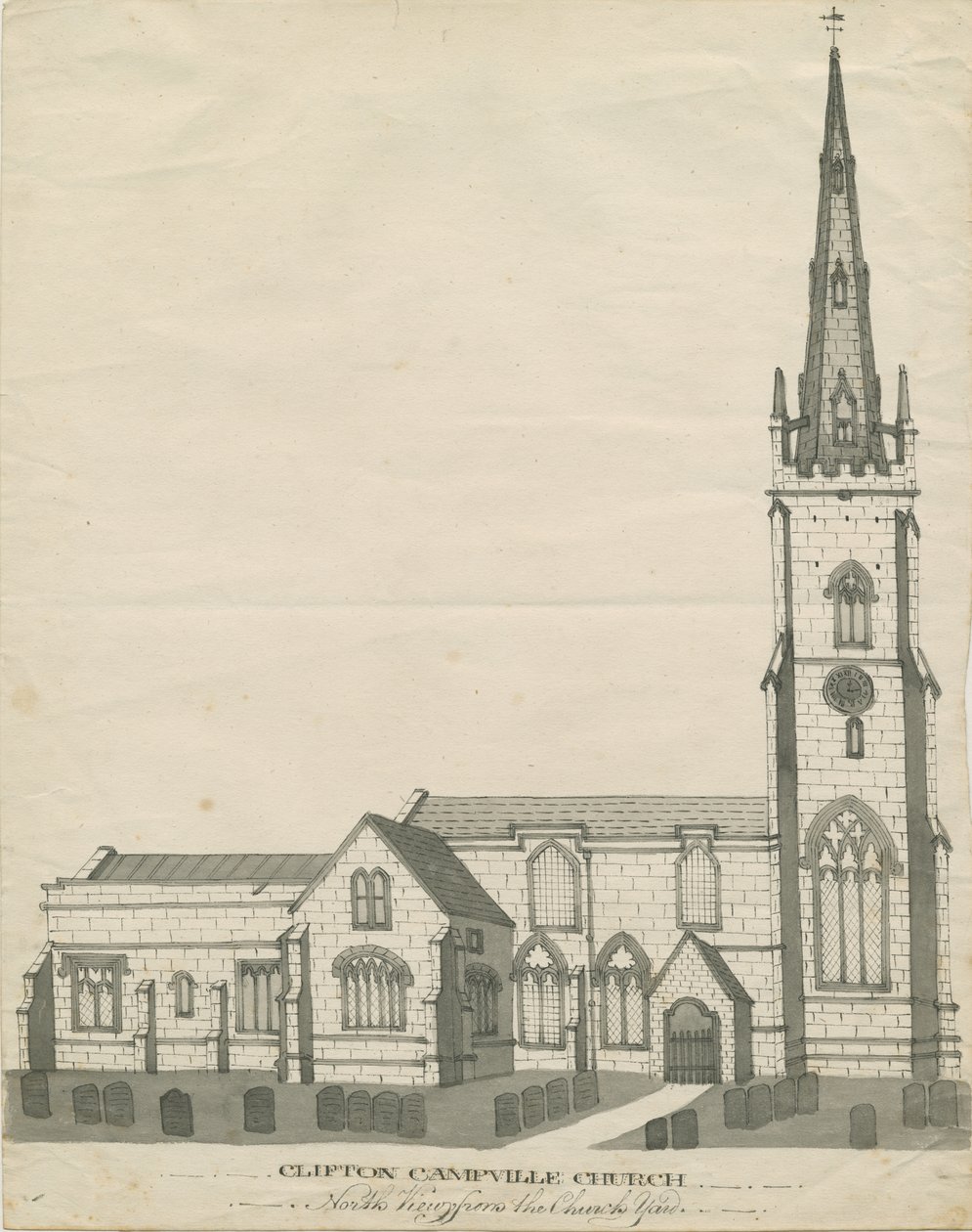 Église de Clifton Campville - School English