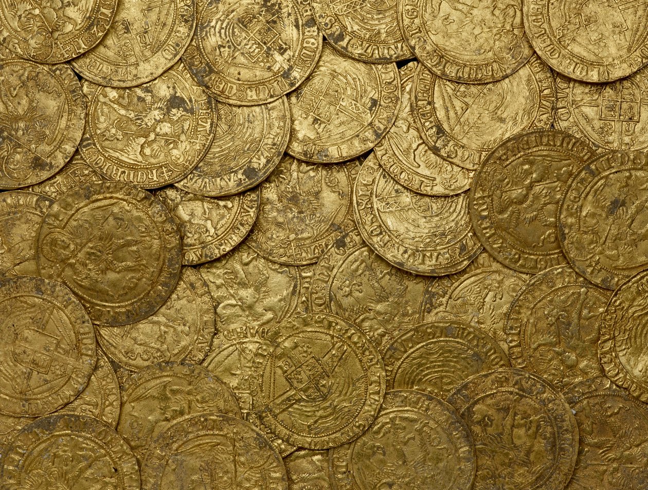 Trésor complet en or Tudor, le trésor d