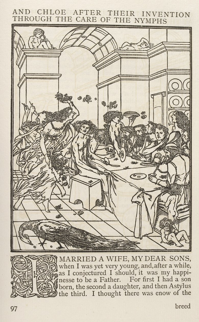 Daphnis et Chloé, Longus (impression) - School English